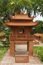 Model of Temple of Literature made from earthenware and displayed at Thanh Ha earthenware village, Hoi An ancient town