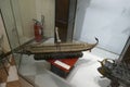 Model of 5th century BCE Greek trireme