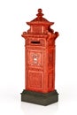 Model of Thai style post box Royalty Free Stock Photo
