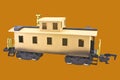 Train Caboose Royalty Free Stock Photo