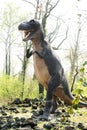 Model of Tyrannosaurus Rex Dinosaur Outdoors