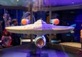 Model of the U.S.S. Enterprise from Star Trek in the Science Museum in London Royalty Free Stock Photo