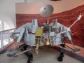 A model of the Viking lander