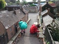 Model village miniature houses