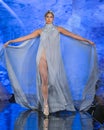 Model walks for designer Giannina Azar (@gianninaazar)