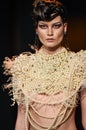 A model walks the runway during The Blonds February 2017 Royalty Free Stock Photo