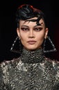 A model walks the runway during The Blonds February 2017 Royalty Free Stock Photo