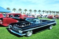 Mid-Century Chevrolet Impala Convertible With Tail Fins Royalty Free Stock Photo