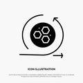 Modeling, Api, Modeling, Science solid Glyph Icon vector Royalty Free Stock Photo