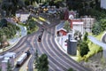 Model railway in the Traumwerk in Anger Bavaria Royalty Free Stock Photo