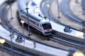 A Model railway in the Traumwerk in Piding Bavaria Royalty Free Stock Photo