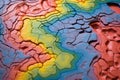 modelling clay used for contour mapping in aerodynamics