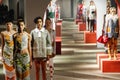 Models pose on the runway during the Kenzo show