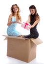 Models with presents