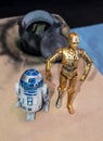 Models of R2D2 & C3PO