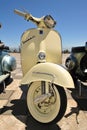 Models of vintage vespa piaggio Royalty Free Stock Photo