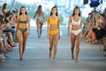 Models walk the runway for Acacia Resort 2019 during Paraiso Fashion Fair Royalty Free Stock Photo