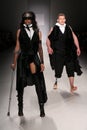 Models walk the runway at the FTL Moda fashion show during Mercedes-Benz Fashion Week Fall 2015