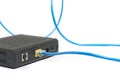 Modem connection Royalty Free Stock Photo