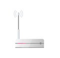 Modem Router Object for Internet Connection Icon Royalty Free Stock Photo
