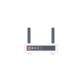 Modem vector flat colour icon Royalty Free Stock Photo