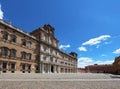 Modena, Emilia-Romagna, Italy, panorama of Piazza Roma with Ducal Palace Royalty Free Stock Photo