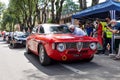 Modena 100 hours Classic, Saturday 12 June 2021 in Vignola the 81 crews pass through the stamped control station on Viale Mazzini.