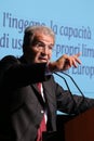 Modena, Italy, April 2019 - Romano Prodi, public conference, European politician