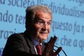 Modena, Italy, April 2019 - Romano Prodi, public conference, European politician