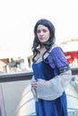 Modena, Italy : 16 01 2018 : COSMO MODENA COSPLAY 2016 free cosplay event - Lord of The Ring girl