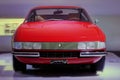 Ferrari 365 GTB4 Daytona, year 1968, front detail Royalty Free Stock Photo