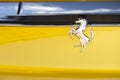 01-07-2021, Modena - Italy. Ferrari logo on sports cars during Motor Valley Exibition