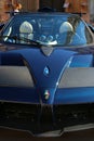 Pagani Huayra Tricolore car detail, front side