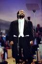 Pavarotti & Friends 99 , the tenor Luciano Pavarotti during the concert
