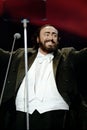 Pavarotti & Friends 99 , the tenor Luciano Pavarotti during the concert