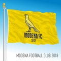 Modena Football Club 2018 flag with new logo