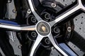 Modena, Lamborghini wheel design, Motor Valley Fest Royalty Free Stock Photo