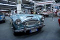 Modena, Italy - 2021 07 04:Motor Valley Fest car meeeting Austin Healy Royalty Free Stock Photo