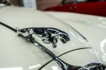 Modena, Italy - 2021 07 04:Motor Valley Fest car meeeting Jaguar logo