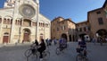 17-05-20 Modena, Italy - People with face mask to protect from coronavirus