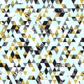 Moderm geometric seamless pattern Royalty Free Stock Photo