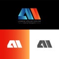 Artificial intelligence brand identity logo