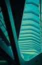 Modern abstract architecture pop color design Royalty Free Stock Photo