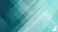 Modern abstract background with overlapping teal and aqua geometric shapes Royalty Free Stock Photo