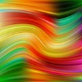 Modern abstract background Wavy colored lines. eps 10 Royalty Free Stock Photo