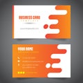 Modern Abstract Business Card Design - 2 Sided