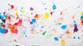 Modern abstract colorful paint splash wall art