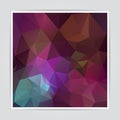 Modern Abstract Dark Colorful Triangle Polygonal