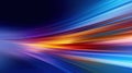 Modern abstract high-speed movement Generative AI Royalty Free Stock Photo