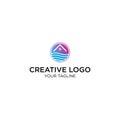 MODERN, ABSTRACT HOME LOGO